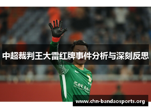 中超裁判王大雷红牌事件分析与深刻反思 中超裁判王大雷红牌事件分析与深刻反思